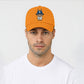 Labubu Cap, Cute Cartoon Character Baseball Hat for Men & Women, 5 Panel 100% Cotton Twill Cap M8408