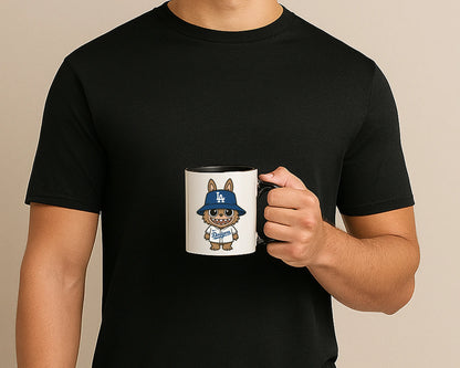 Labubu Character Mug – Stylish Ceramic Cartoon Cup, Trendy Everyday Drinkware M8408