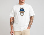 Labubu Oversized T-Shirt, Cute Anime Graphic Tee for Men & Women 100% Organic Cotton Streetwear Style M8408
