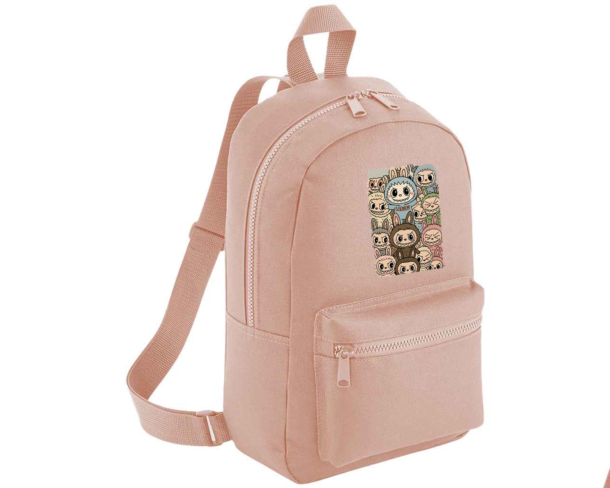 Labubu Mini Essential Fashion Backpack, Kawaii Bag for School, Travel or Gifting, Adjustable Shoulder Boys Girls Bag M8409