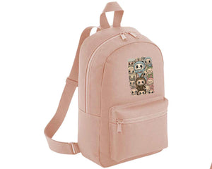 Labubu Mini Essential Fashion Backpack, Kawaii Bag for School, Travel or Gifting, Adjustable Shoulder Boys Girls Bag M8409