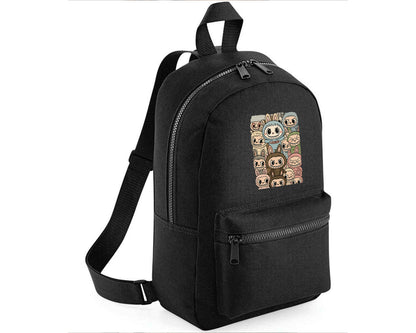 Labubu Mini Essential Fashion Backpack, Kawaii Bag for School, Travel or Gifting, Adjustable Shoulder Boys Girls Bag M8409