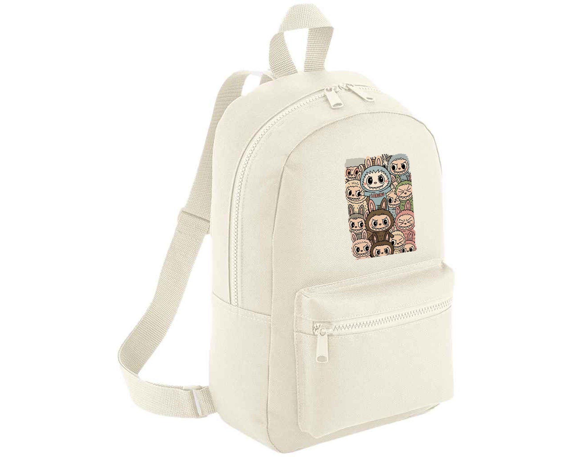 Labubu Mini Essential Fashion Backpack, Kawaii Bag for School, Travel or Gifting, Adjustable Shoulder Boys Girls Bag M8409