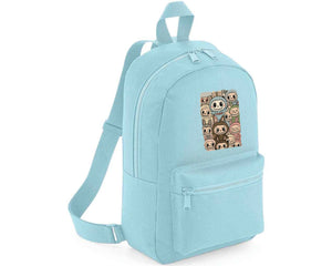 Labubu Mini Essential Fashion Backpack, Kawaii Bag for School, Travel or Gifting, Adjustable Shoulder Boys Girls Bag M8409