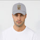 Labubu Original 5 Panel Cap, Trendy Streetwear Hat with Cartoon Design, Pre-Curved Peak Unisex Baseball Hat M8409