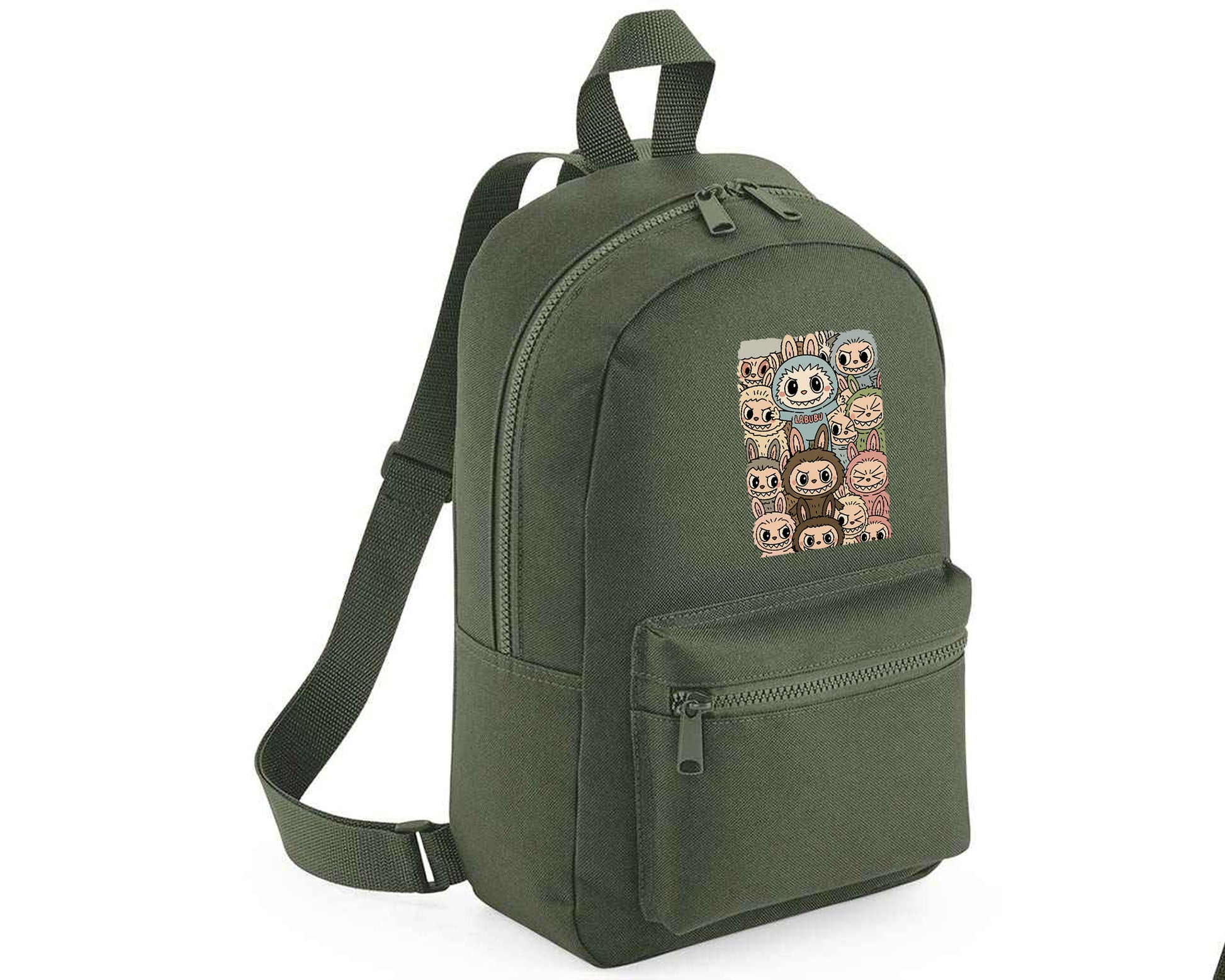 Labubu Mini Essential Fashion Backpack, Kawaii Bag for School, Travel or Gifting, Adjustable Shoulder Boys Girls Bag M8409
