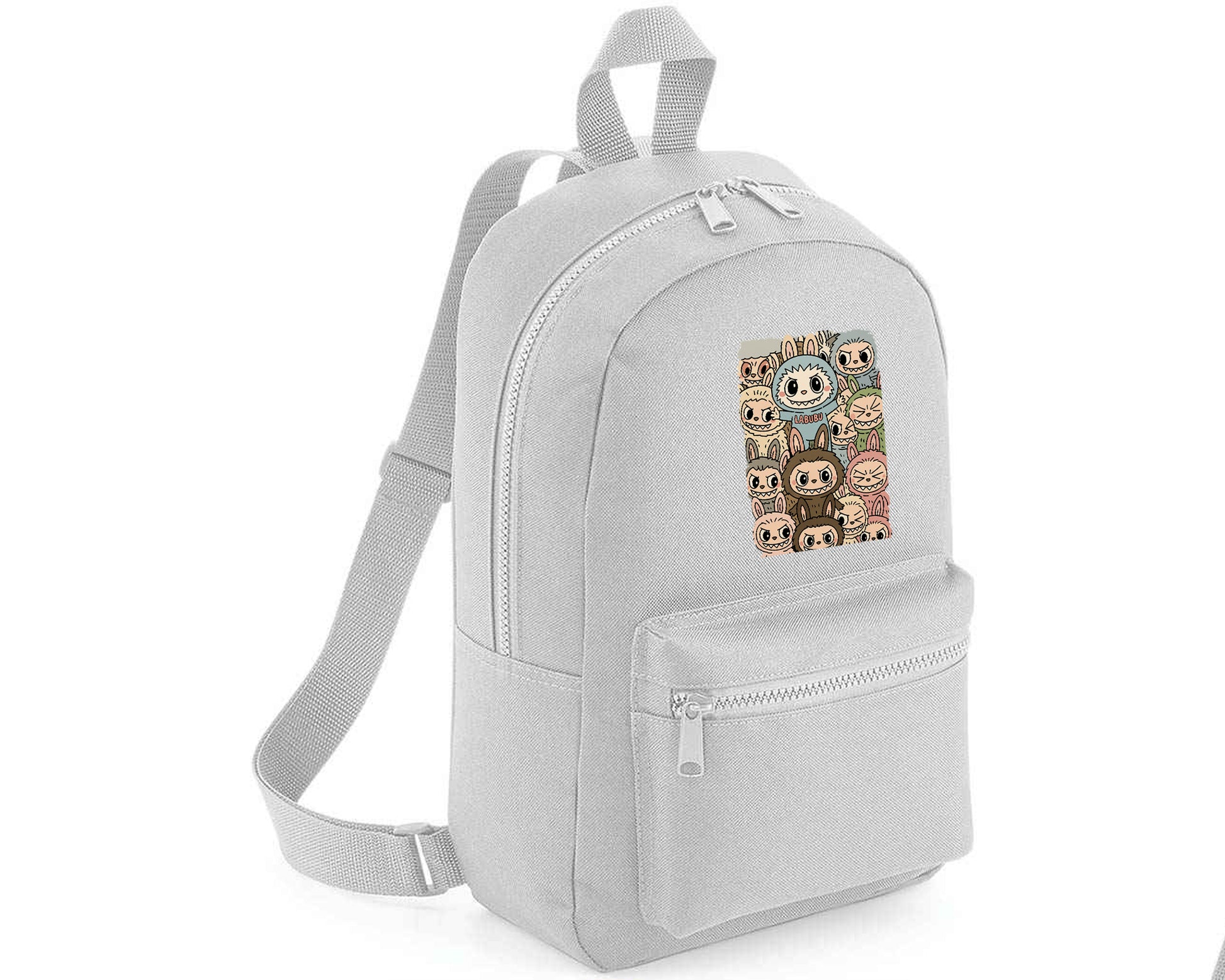Labubu Mini Essential Fashion Backpack, Kawaii Bag for School, Travel or Gifting, Adjustable Shoulder Boys Girls Bag M8409