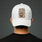 Labubu Original 5 Panel Cap, Trendy Streetwear Hat with Cartoon Design, Pre-Curved Peak Unisex Baseball Hat M8409