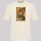 Labubu Native Spirit Oversized Tee, Unique Anime Streetwear T-Shirt, Cute Cartoon Carded Cotton Top, Unisex Fit M8410