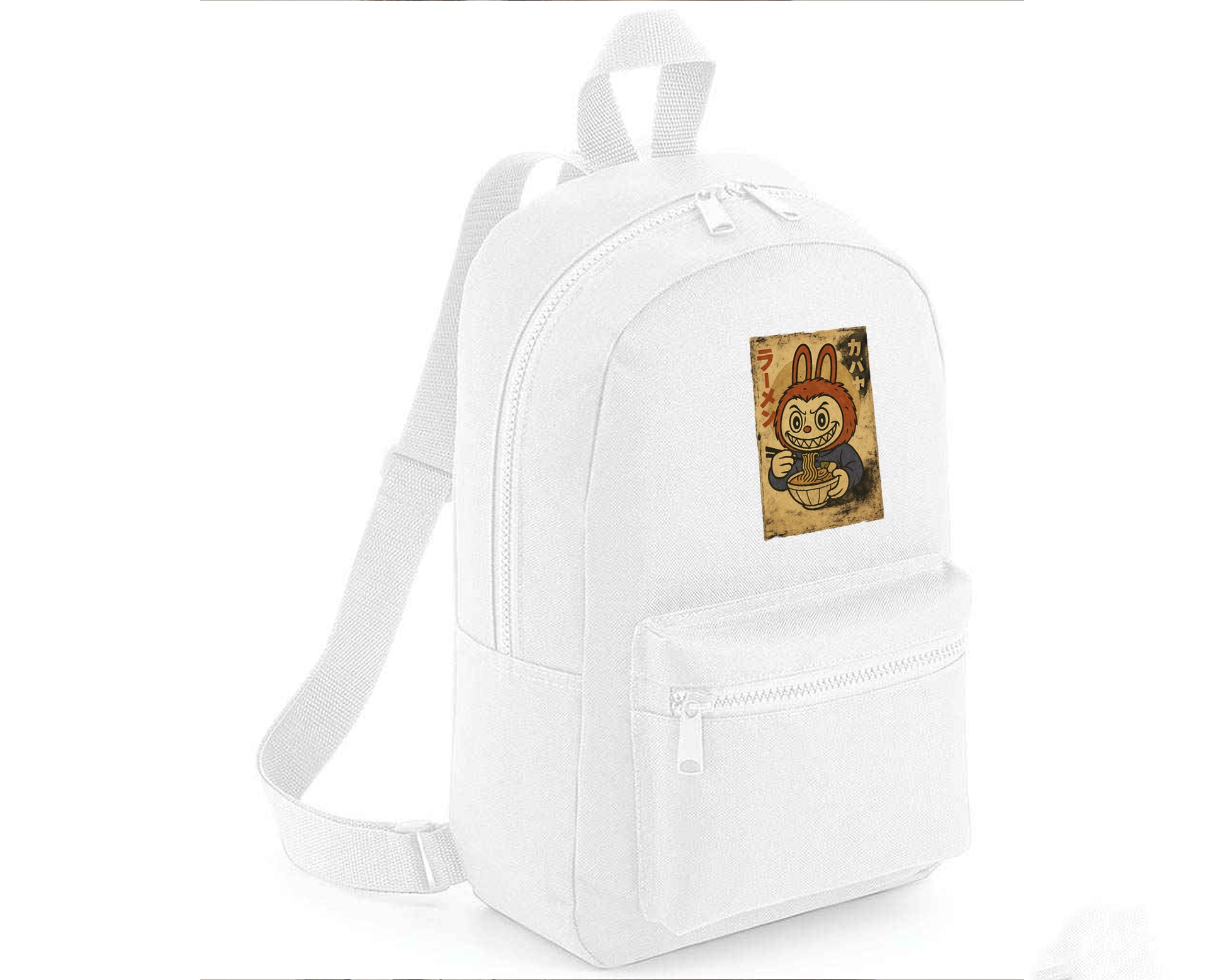 Labubu Bagbase Mini Bagpack, Kawaii Style Printed for School, Gifts Bag, Grab Handle Kids & Girls Bag M8410