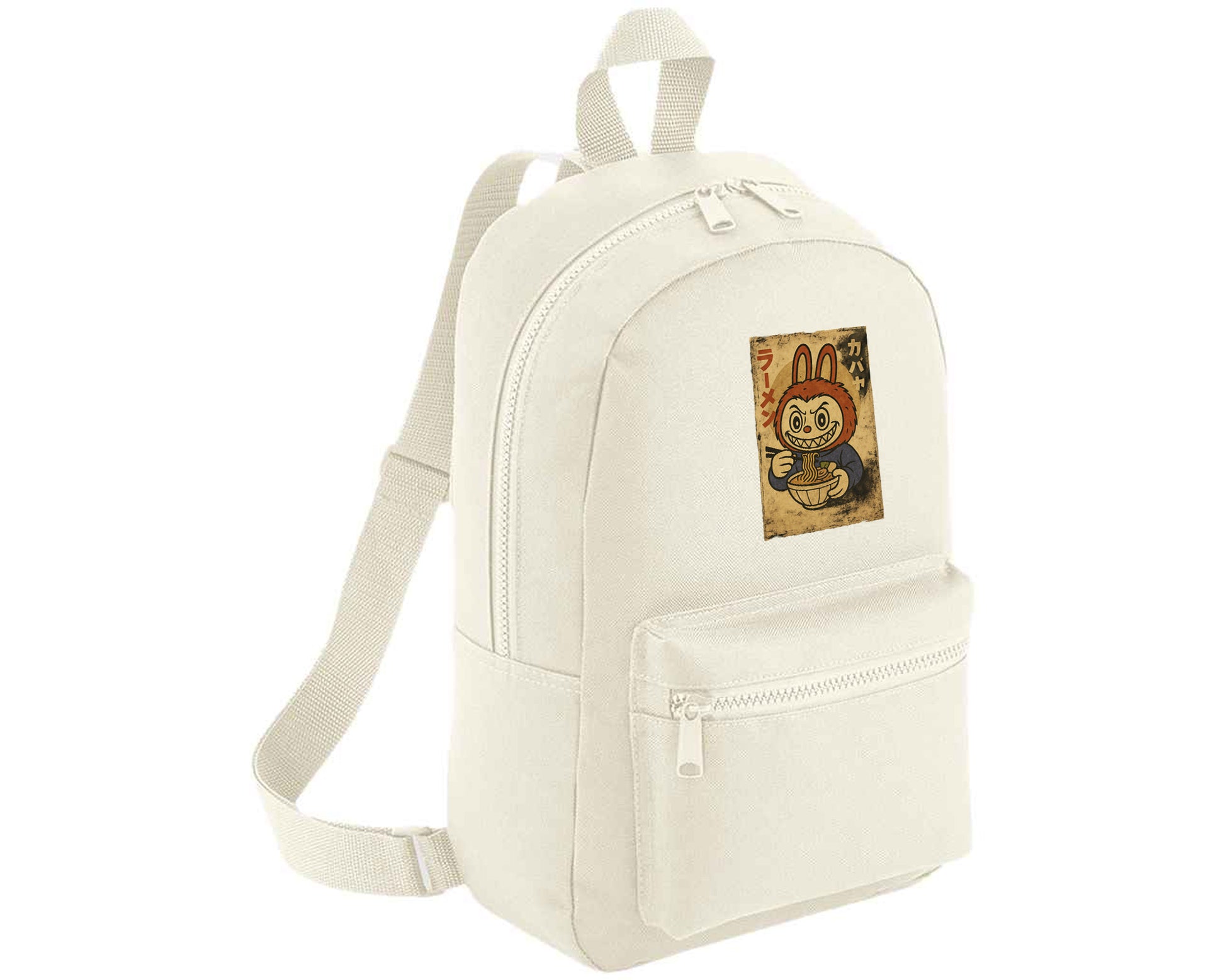 Labubu Bagbase Mini Bagpack, Kawaii Style Printed for School, Gifts Bag, Grab Handle Kids & Girls Bag M8410