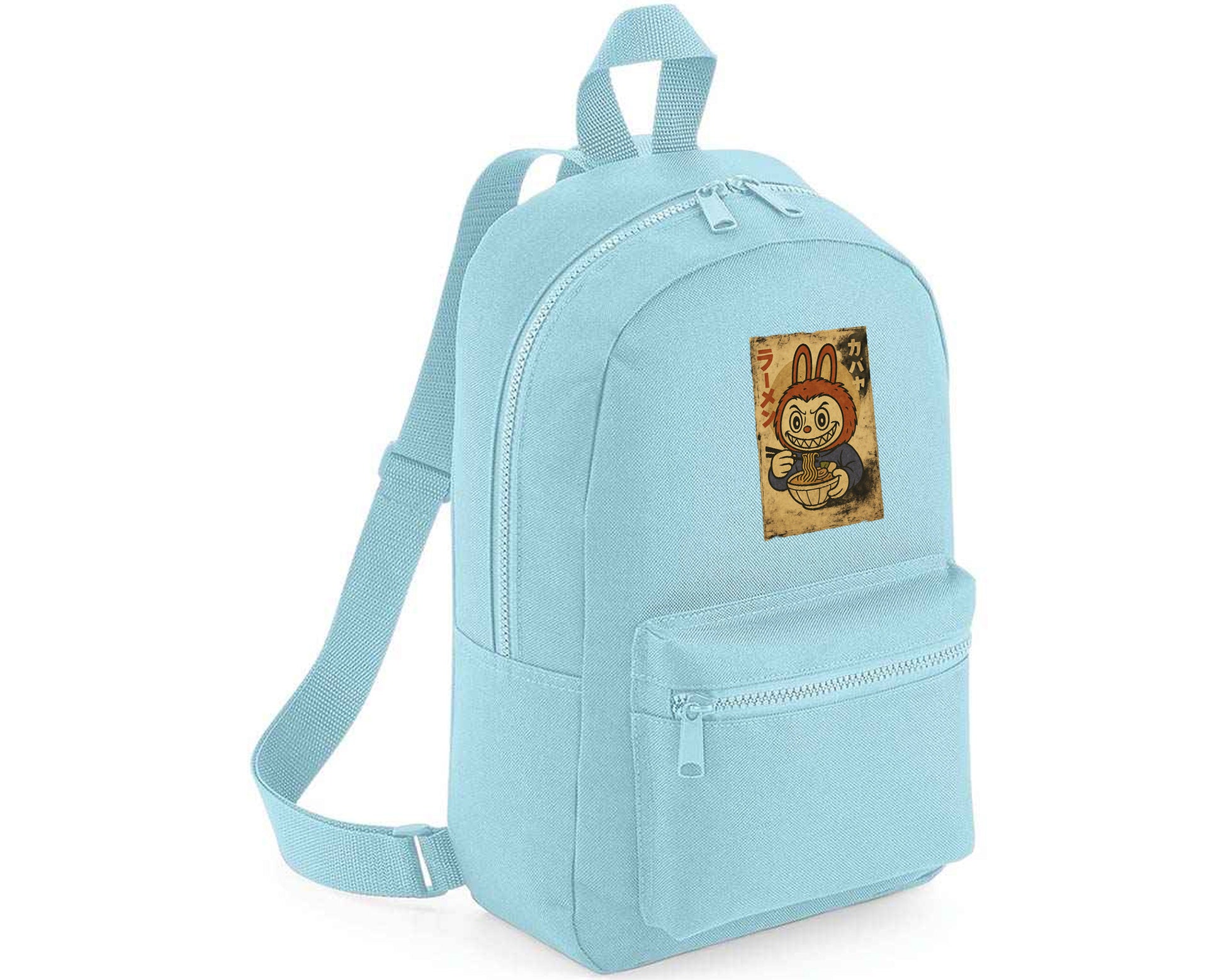 Labubu Bagbase Mini Bagpack, Kawaii Style Printed for School, Gifts Bag, Grab Handle Kids & Girls Bag M8410