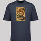 Labubu Native Spirit Oversized Tee, Unique Anime Streetwear T-Shirt, Cute Cartoon Carded Cotton Top, Unisex Fit M8410