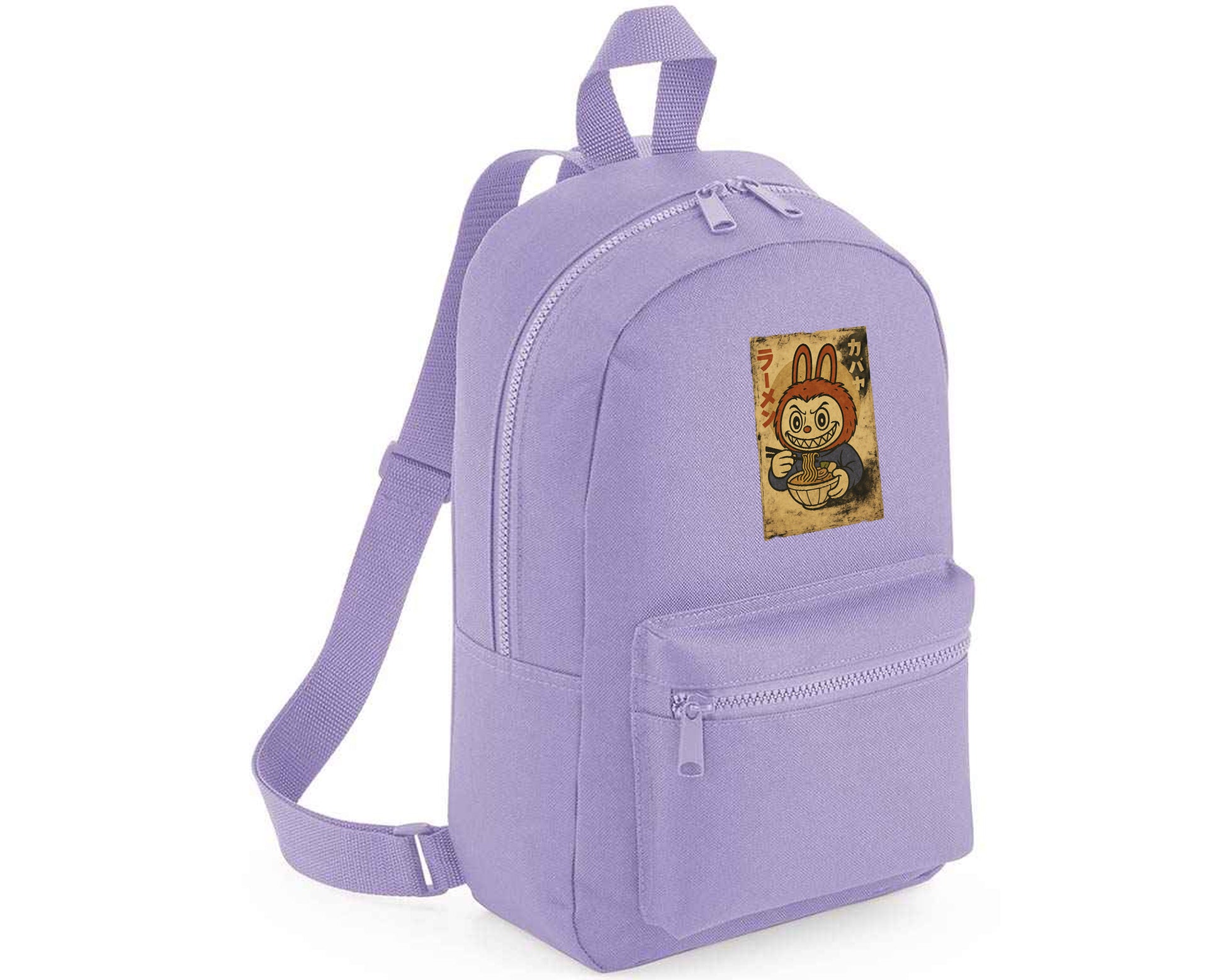Labubu Bagbase Mini Bagpack, Kawaii Style Printed for School, Gifts Bag, Grab Handle Kids & Girls Bag M8410