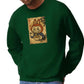 Unisex Labubu Sweatshirt – Soft Fleece Anime Hoodie, Oversized Cartoon Pullover, Pop Mart Streetwear Style M8410