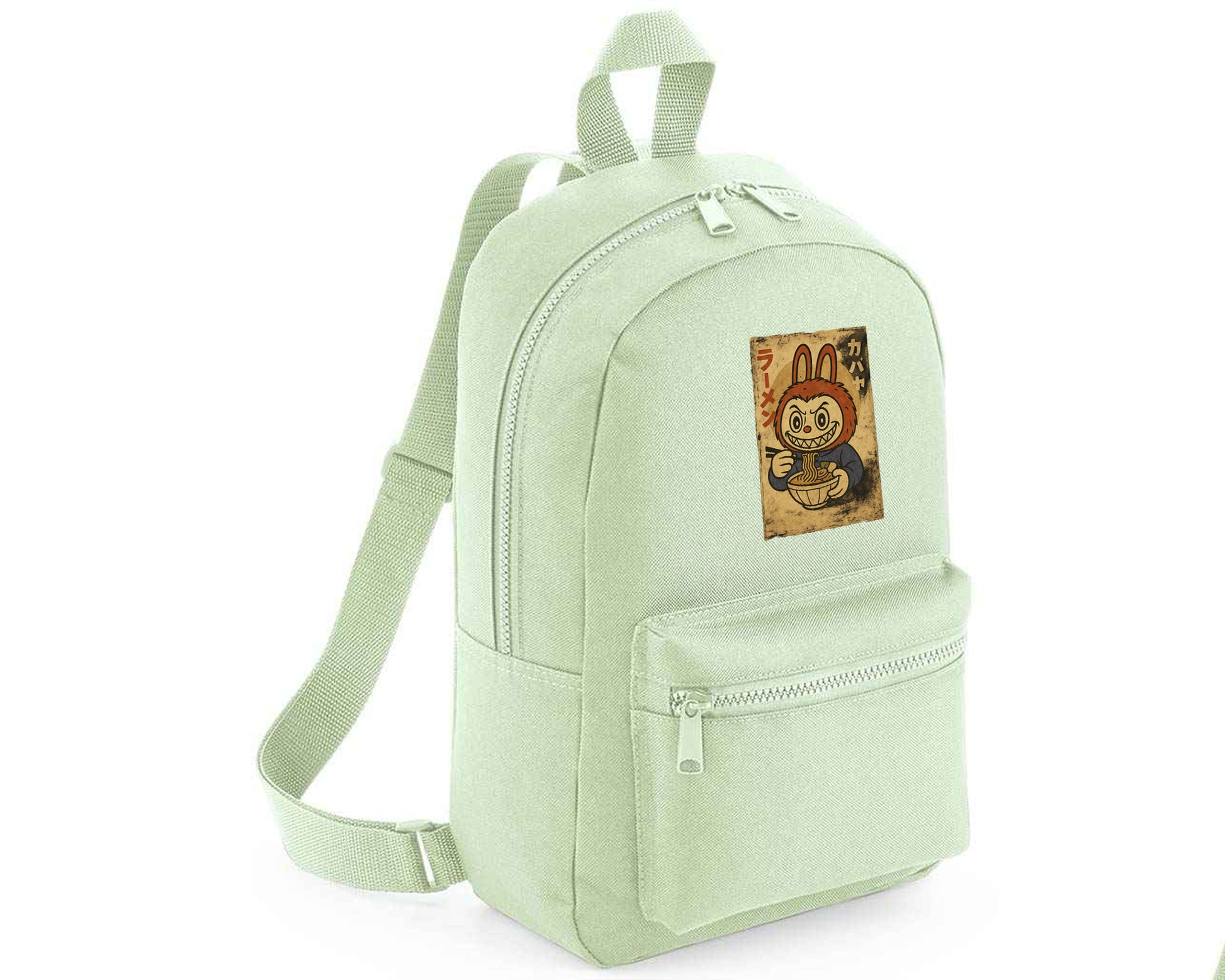 Labubu Bagbase Mini Bagpack, Kawaii Style Printed for School, Gifts Bag, Grab Handle Kids & Girls Bag M8410