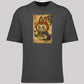 Labubu Native Spirit Oversized Tee, Unique Anime Streetwear T-Shirt, Cute Cartoon Carded Cotton Top, Unisex Fit M8410
