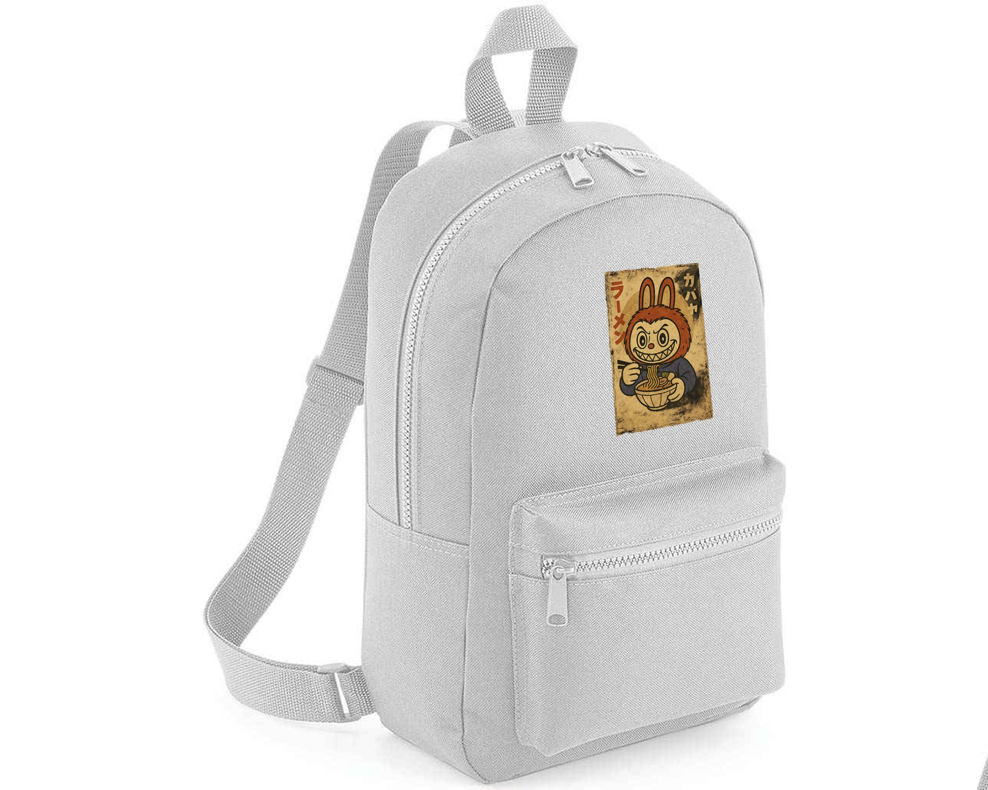 Labubu Bagbase Mini Bagpack, Kawaii Style Printed for School, Gifts Bag, Grab Handle Kids & Girls Bag M8410