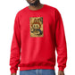 Unisex Labubu Sweatshirt – Soft Fleece Anime Hoodie, Oversized Cartoon Pullover, Pop Mart Streetwear Style M8410