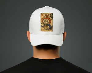 Labubu Baseball Cap, Cute & Cool Cartoon Men & Women Hat, Streetwear Lovers Gift Size Adjuster Hat M8410