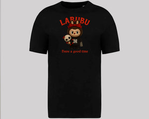 Labubu Native Spirit Oversized T-Shirt, Have A Good Time Tee for Streetwear Lovers, Oversized Fit Top M8411