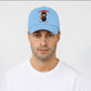 Labubu Have A Good Time Baseball Cap, Fun & Trendy Cartoon Hat, Adjustable Unisex 100% Cotton Twill Cap M8411