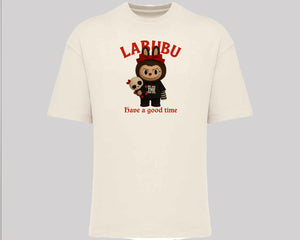 Labubu Native Spirit Oversized T-Shirt, Have A Good Time Tee for Streetwear Lovers, Oversized Fit Top M8411