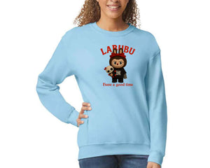 Labubu Have a Good Time Sweatshirt, Unisex Casual Hoodie, Cute Graphic Pullover for Anime Art Toy Fan M8411