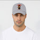 Labubu Have A Good Time Baseball Cap, Fun & Trendy Cartoon Hat, Adjustable Unisex 100% Cotton Twill Cap M8411