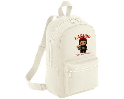Labubu Have A Good Time Backpack, Cute Cartoon Design Bag for Kids & Teens, Fashionable Gift Backpack M8411