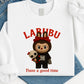 Labubu Have a Good Time Sweatshirt, Unisex Casual Hoodie, Cute Graphic Pullover for Anime Art Toy Fan M8411