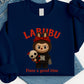 Labubu Have a Good Time Sweatshirt, Unisex Casual Hoodie, Cute Graphic Pullover for Anime Art Toy Fan M8411
