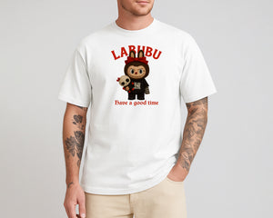 Labubu Native Spirit Oversized T-Shirt, Have A Good Time Tee for Streetwear Lovers, Oversized Fit Top M8411