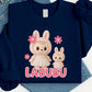 Labubu Sweatshirt, Cute Cartoon Sweatshirt for Men & Women, Kawaii Streetwear Pullover, Oversized & Cozy for Fall/Winter M8412