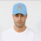 Labubu 5 Original Panel Cap, Cool Cartoon Design for Men & Women, Printed Pre-Curved Peak Baseball Hat M8413