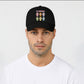 Labubu 5 Original Panel Cap, Cool Cartoon Design for Men & Women, Printed Pre-Curved Peak Baseball Hat M8413