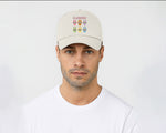 Labubu 5 Original Panel Cap, Cool Cartoon Design for Men & Women, Printed Pre-Curved Peak Baseball Hat M8413