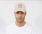 Labubu 5 Original Panel Cap, Cool Cartoon Design for Men & Women, Printed Pre-Curved Peak Baseball Hat M8413
