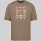 Labubu Native Spirit Graphic T-Shirt, Oversized Urban Streetwear Tee, 100% Organic Cotton, Unisex Cartoon Design Top M8413