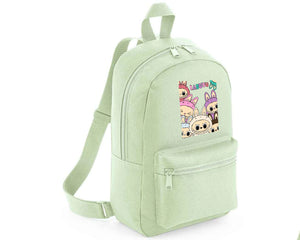 Labubu Backpack, Cute cartoon printed Fashion Mini Backpack, Lightweight & Durable Bag M8423