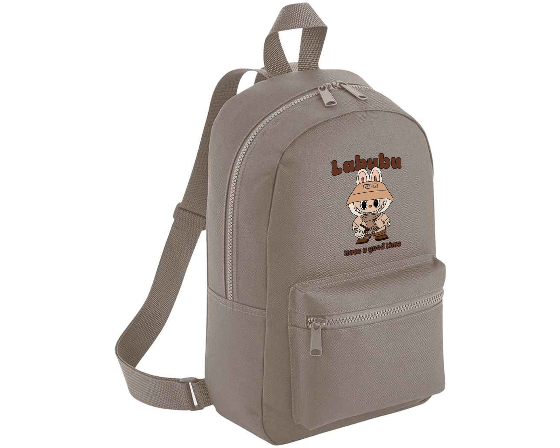 Labubu Backpack, Have A Good Time Cartoon Design, Unisex Travel, School & Everyday Kawaii Fashion Lovers Bag M8425