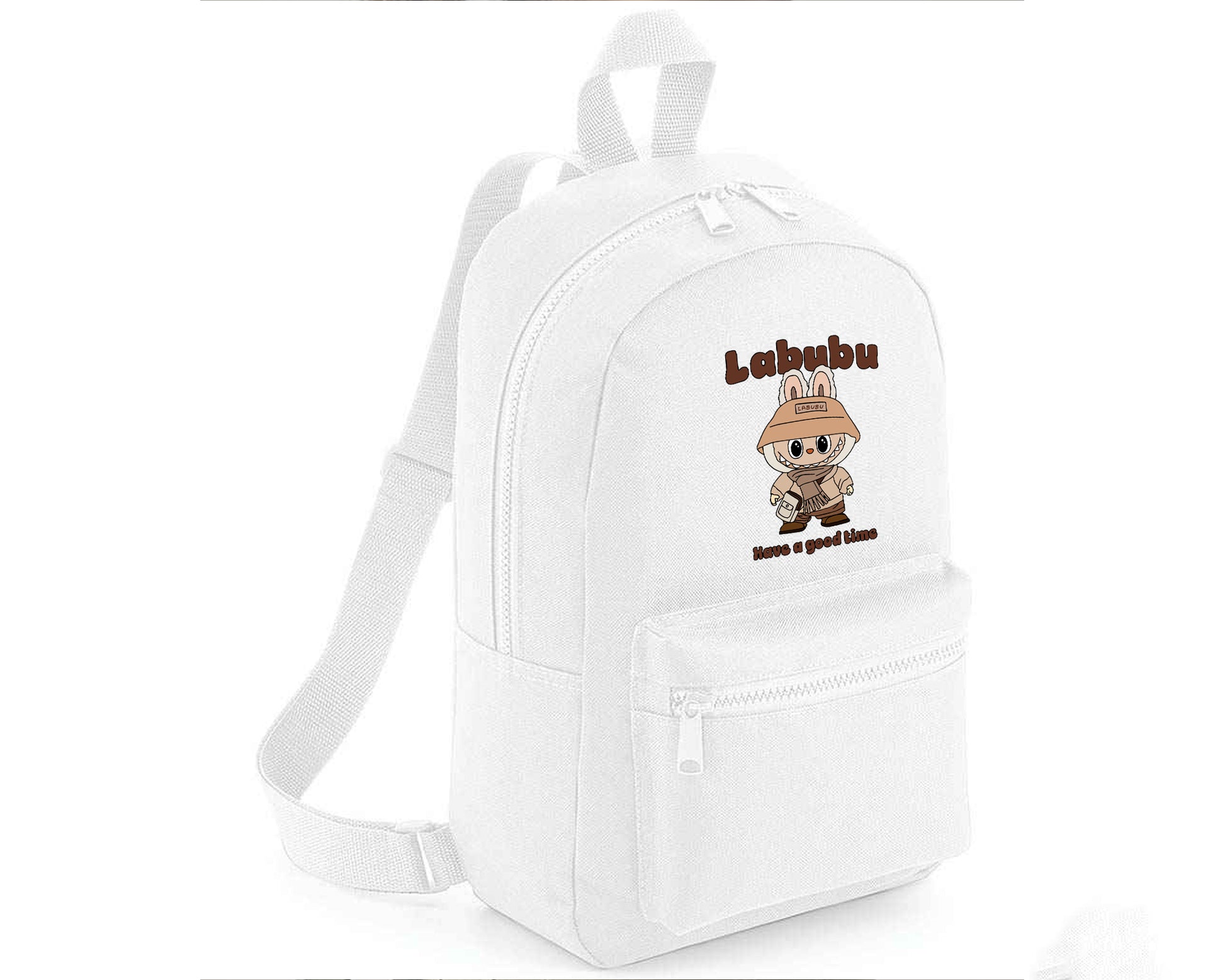 Labubu Backpack, Have A Good Time Cartoon Design, Unisex Travel, School & Everyday Kawaii Fashion Lovers Bag M8425