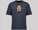 Labubu "Have a Good Time" Oversized T-Shirt, Cute Cartoon Anime Graphic Tee, Unisex Oversized Fit Top M8425