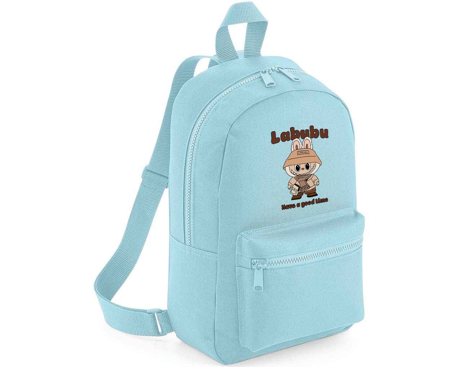 Labubu Backpack, Have A Good Time Cartoon Design, Unisex Travel, School & Everyday Kawaii Fashion Lovers Bag M8425