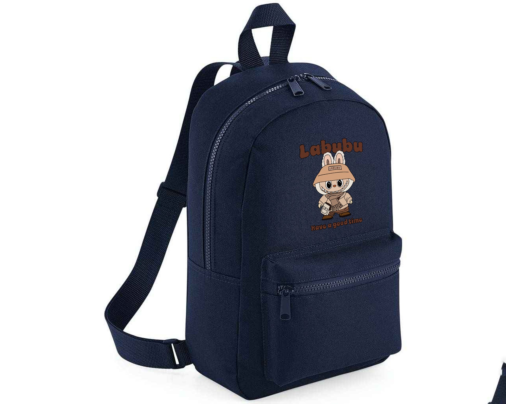 Labubu Backpack, Have A Good Time Cartoon Design, Unisex Travel, School & Everyday Kawaii Fashion Lovers Bag M8425