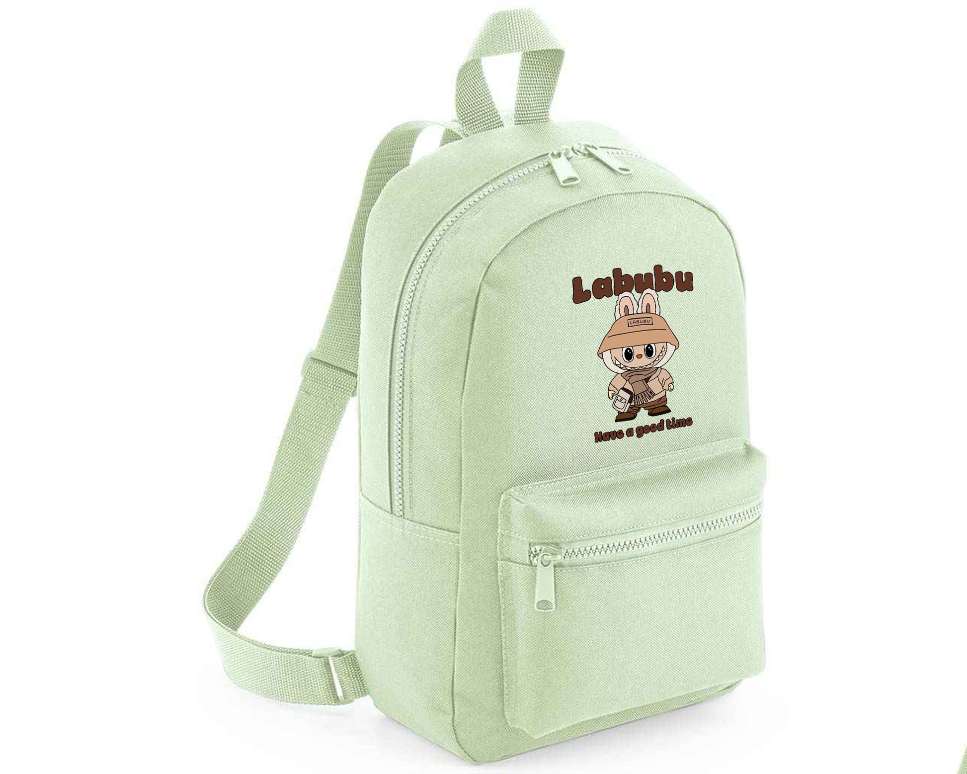 Labubu Backpack, Have A Good Time Cartoon Design, Unisex Travel, School & Everyday Kawaii Fashion Lovers Bag M8425