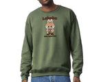 Labubu Sweatshirt, Have A Good Time Printed Graphic Pullover, Streetwear Sweatshirt Men, Women For Cartoon Lovers M8425
