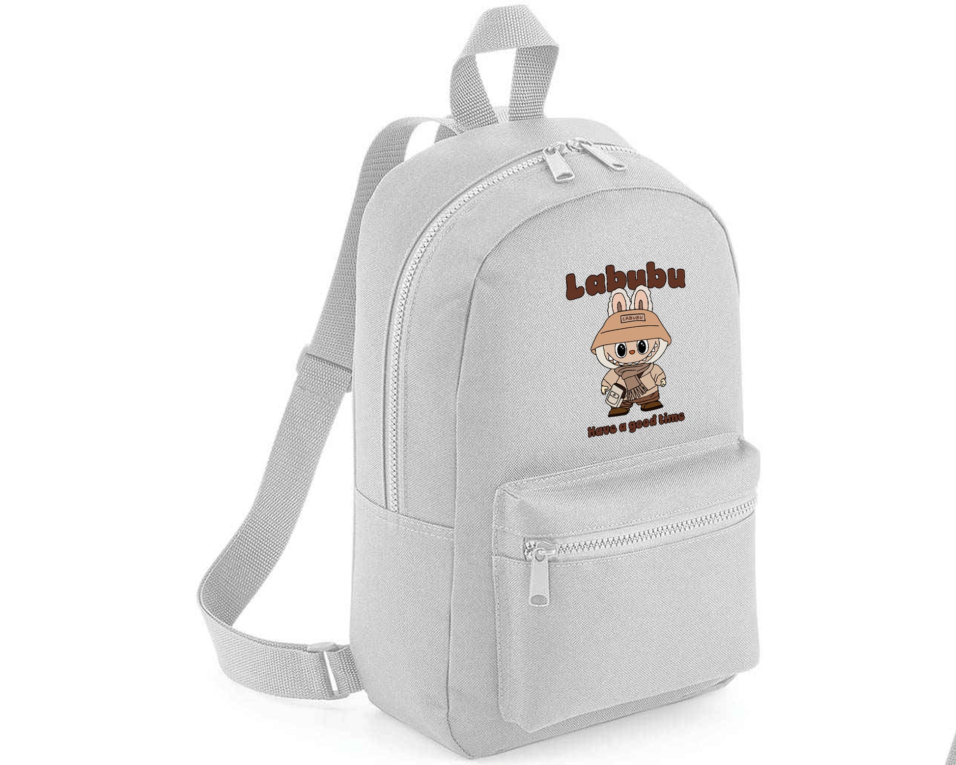 Labubu Backpack, Have A Good Time Cartoon Design, Unisex Travel, School & Everyday Kawaii Fashion Lovers Bag M8425