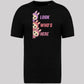 Labubu Look Who's Here T-Shirt, Funny 100% Cartoon Printed Graphic Tee, Oversized Fit Style For Anime Lovers Top M8426