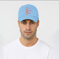 Labubu 5 Panel Cap, Look Who's Here Printed Orginal Design Hat, Pre-Curved Peak 100% Cotton Twill Cap M8426